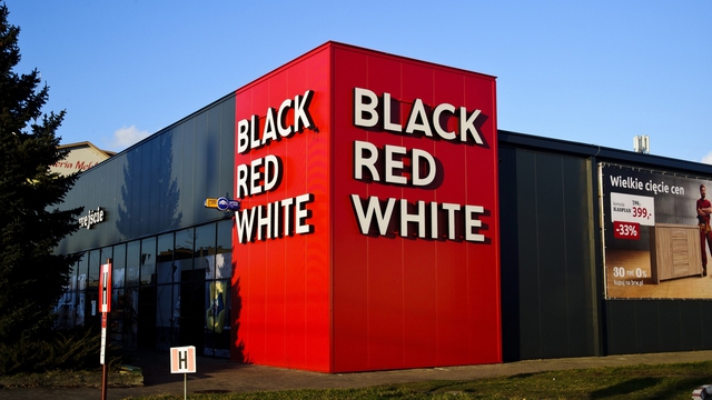 Salon meblowy Black Red White - meble Chełm