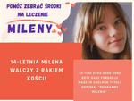 Chełm. 14-letnia Milena walczy z rakiem kości! Musimy jej pomóc!