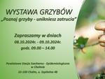 Chełm. "Poznaj grzyby - uniknij zatrucia"