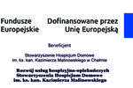 Rozwój usług hospicyjno-opiekuńczych Stowarzyszenia Hospicjum Domowe i