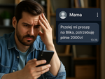Chełmianin stracił ponad 2 tysiące złotych po prośbie o Blika od "matki"
