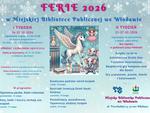 Chełm. Program zajęć feryjnych w Miejskiej Bibliotece Publicznej