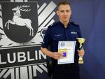 Chełmski policjant na podium. Sukces w prestiżowym konkursie "Dzielnicowy Roku" [ZDJĘCIA]