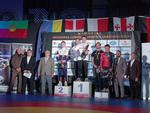Hubert Sidoruk na międzynarodowym podium