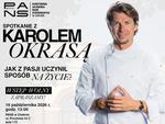 Karol Okrasa w Chełmie. Otwarte spotkanie w PANS o pasji i karierze